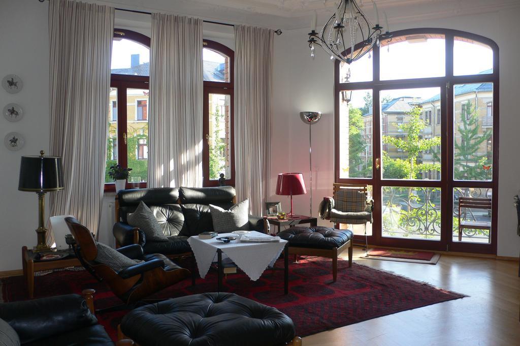 Ferienwohnung Villa Fiedler دريسدن الغرفة الصورة